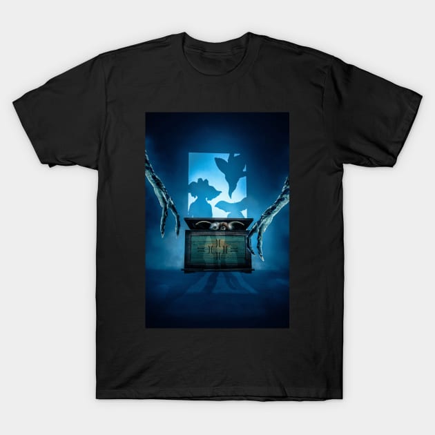 Gremlins Textless Poster T-Shirt by Edumj